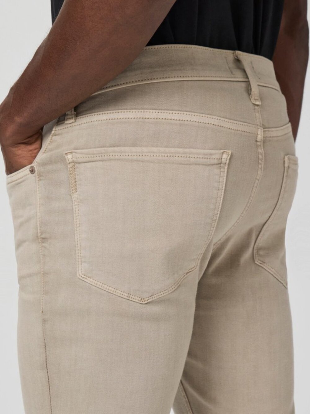 Mens Paige Transcend Federal Slim Straight Jean - Picture 4 of 10